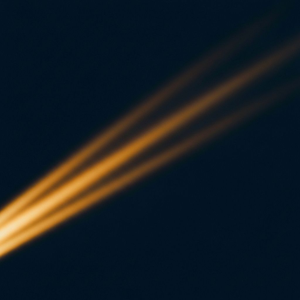 Luz emanando de la oscuridad